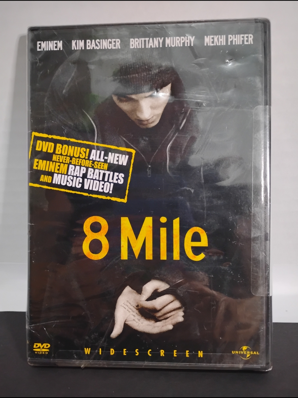 Universal 8 Mile DVD - Black, Yellow, Blue